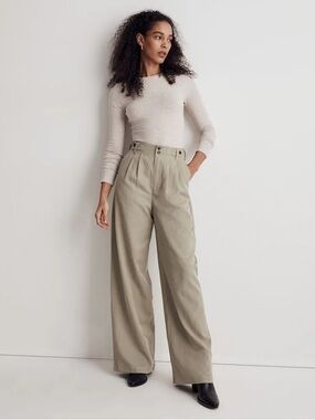 Madewell the Tall Harlow Wide-Leg Pant , sz 8